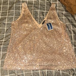 Going out sparkly top